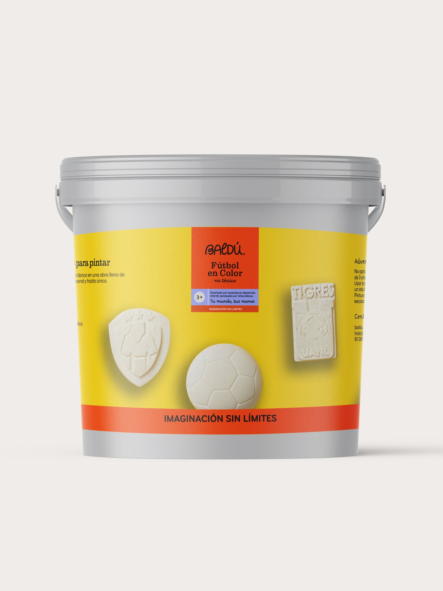 Fútbol en Color: kits de yesos para pintar