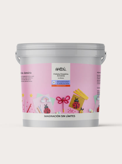 Cubeta Creativa Arcoíris