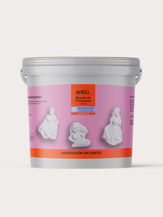 Mundo de Princesas: kit de yesos para pintar