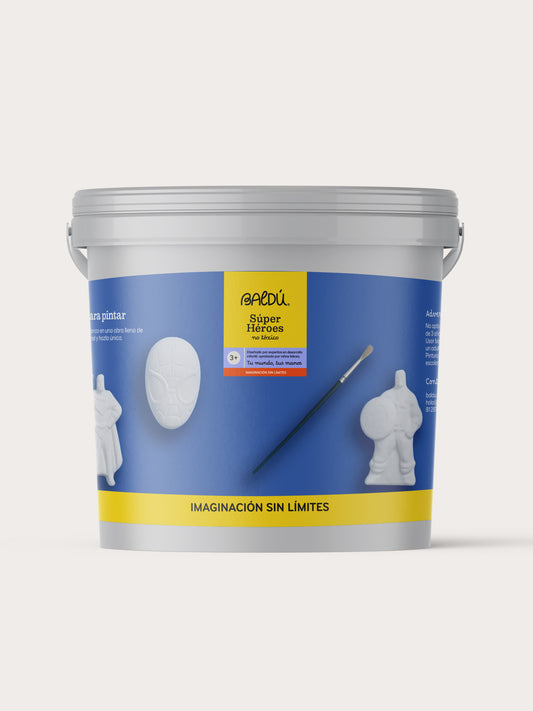 Súper Héroes: kit de yesos para pintar