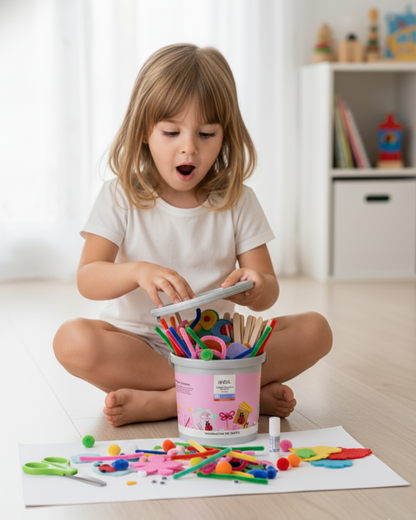 Cubeta Creativa Arcoíris