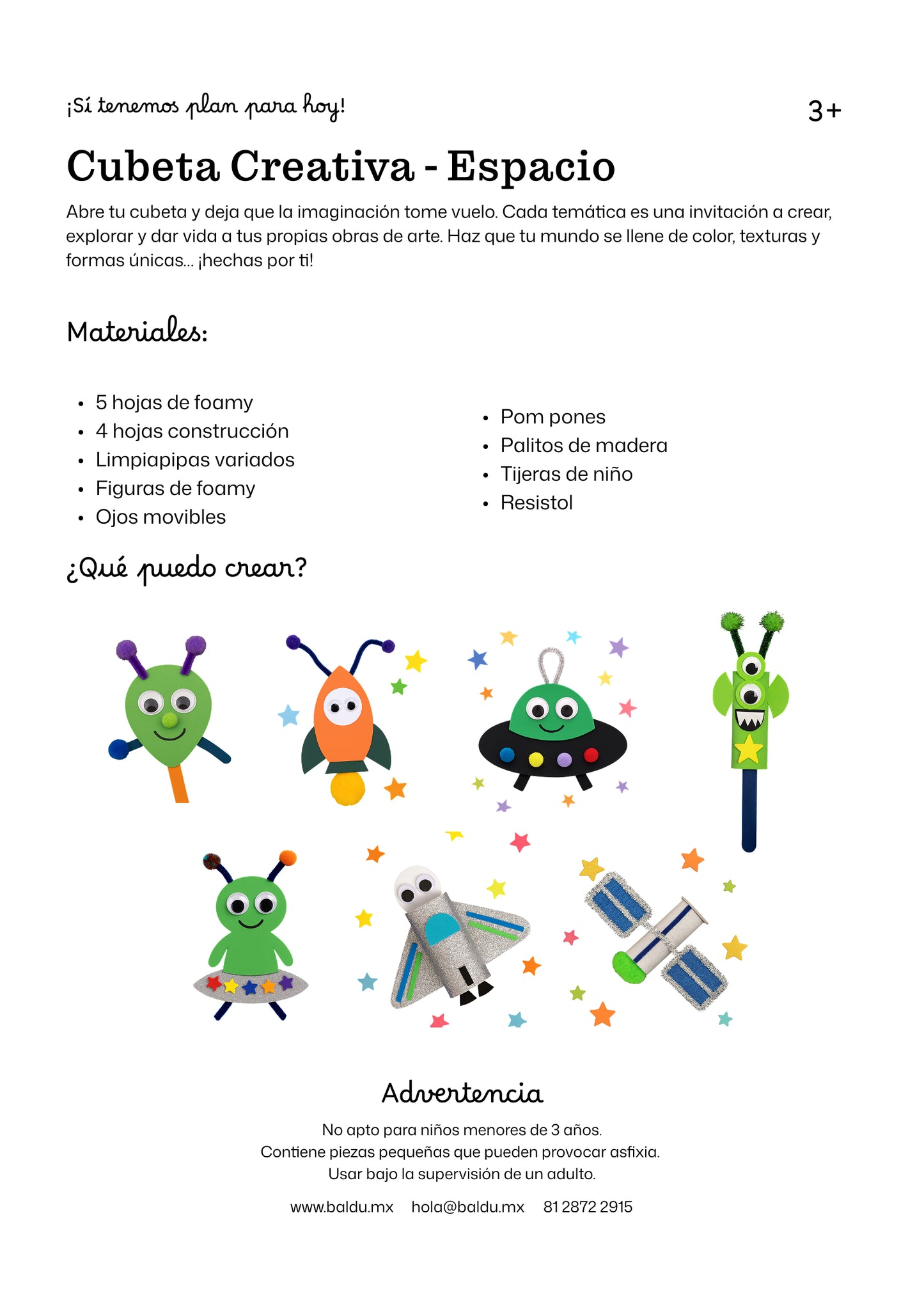 Cubeta Creativa Espacio